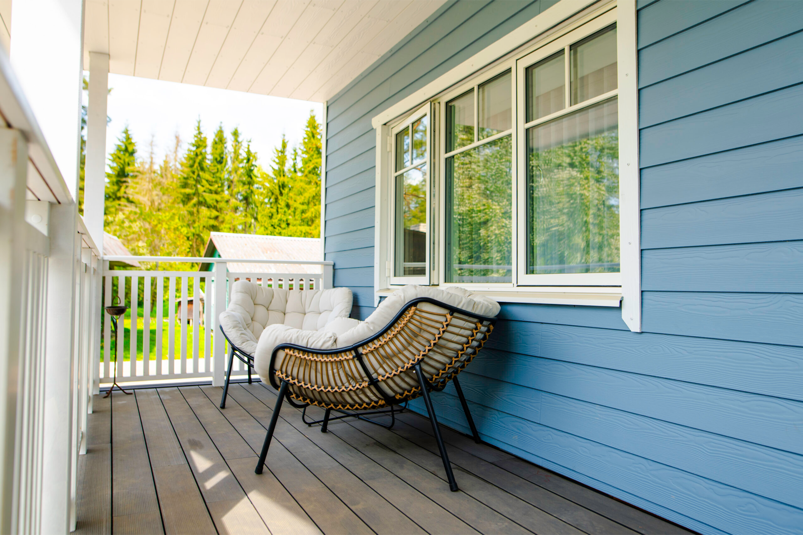 Cedral referents - sinine fassaad