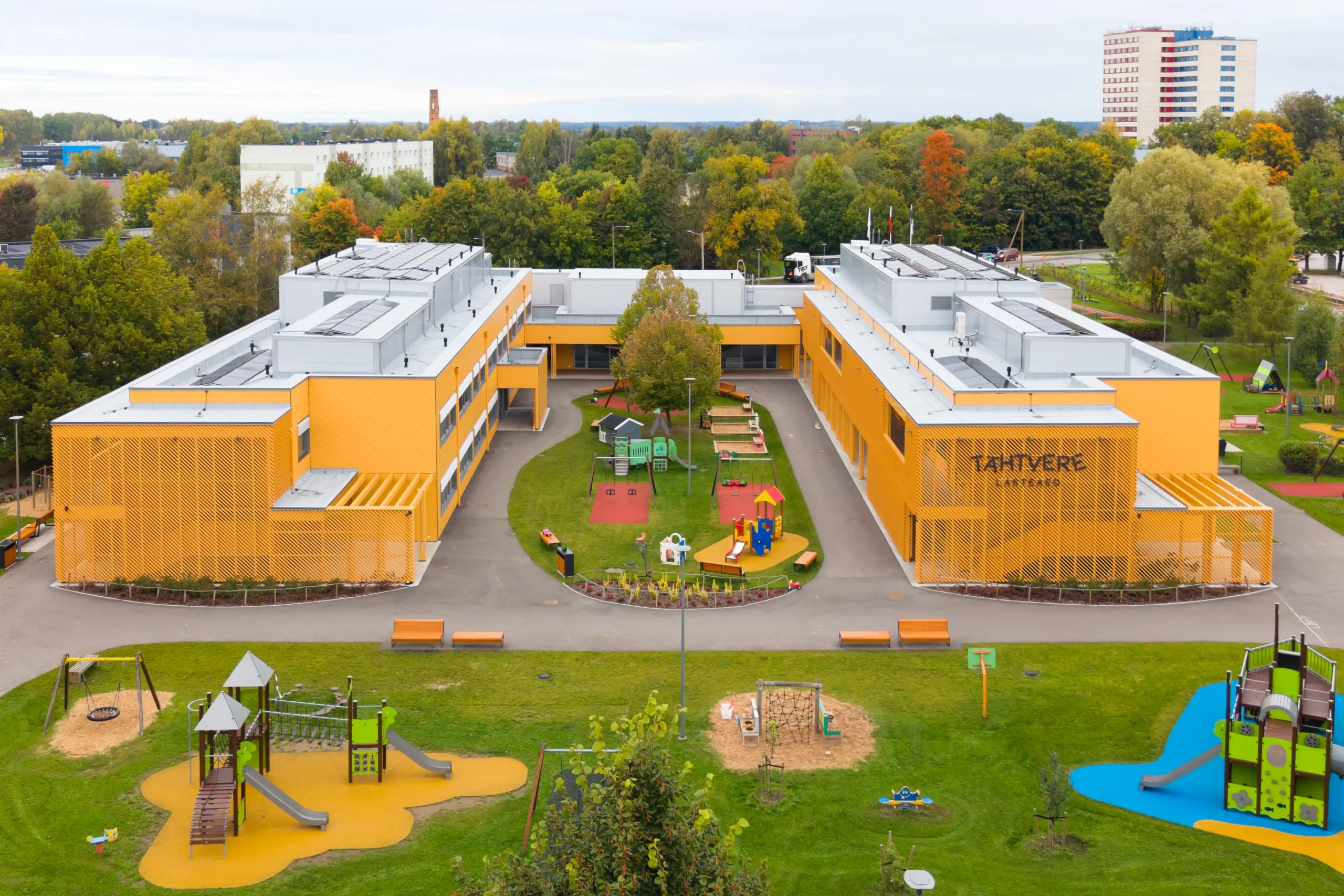 Tähtvere Lasteaia välisfassaad