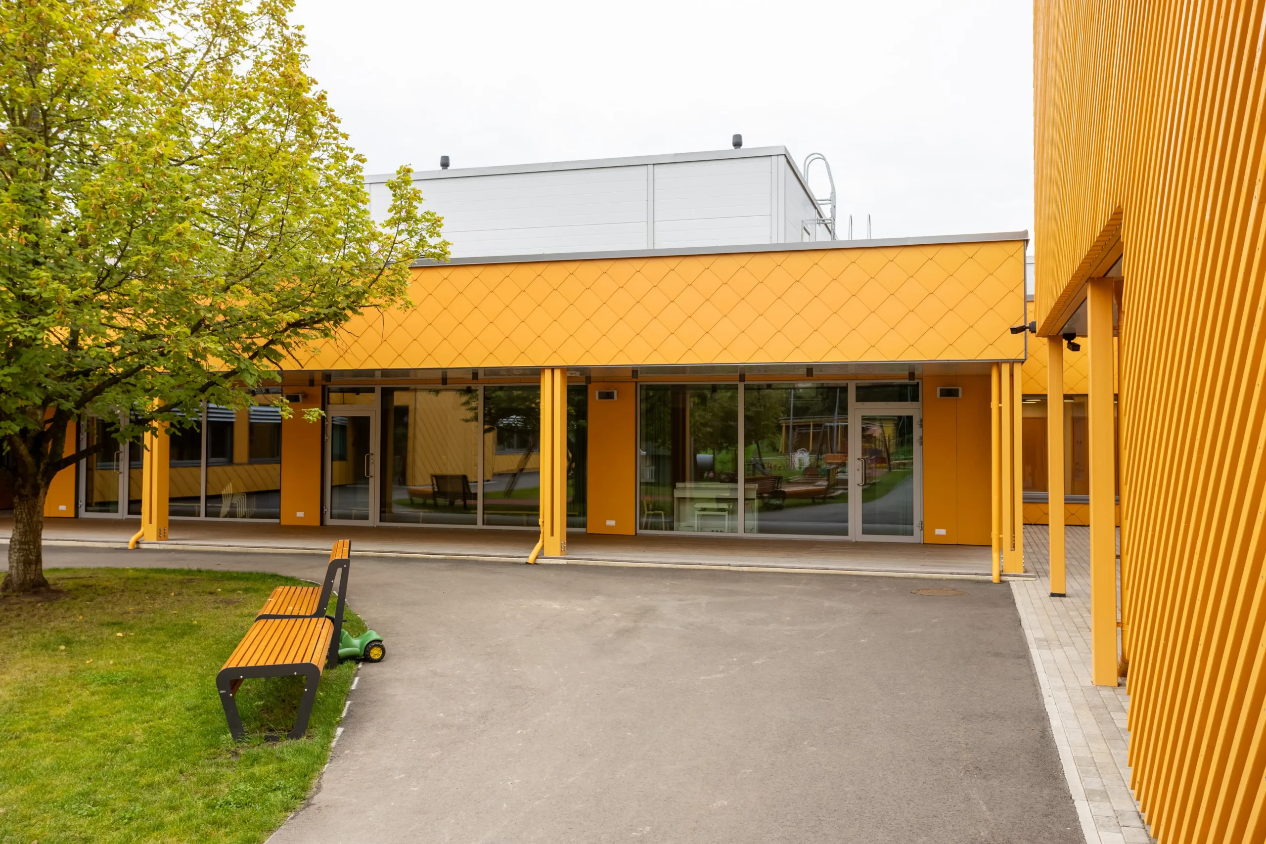 Tähtvere Lasteaia fassaadilahendus